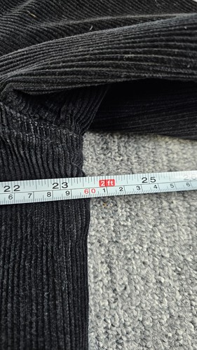 Levi's Thermore Cord Bomberjacke Herren L schwarz Reißverschluss Knopf warm isoliert - Bild 13 von 15
