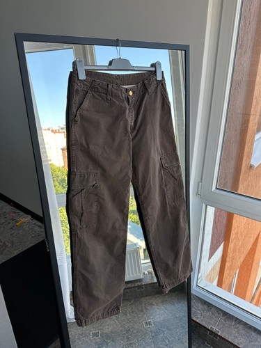 Pantalones de Trabajo Carhartt Marrón Carga Hombre’s Utility Carpintero Talla 28 - Imagen 6 de 10