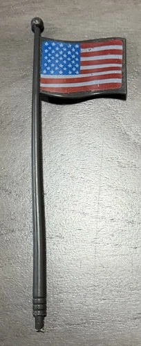 Vintage GI Joe ARAH 1985 USS Flagg FLAG FLAGPOLE aircraft carrier vehicle part