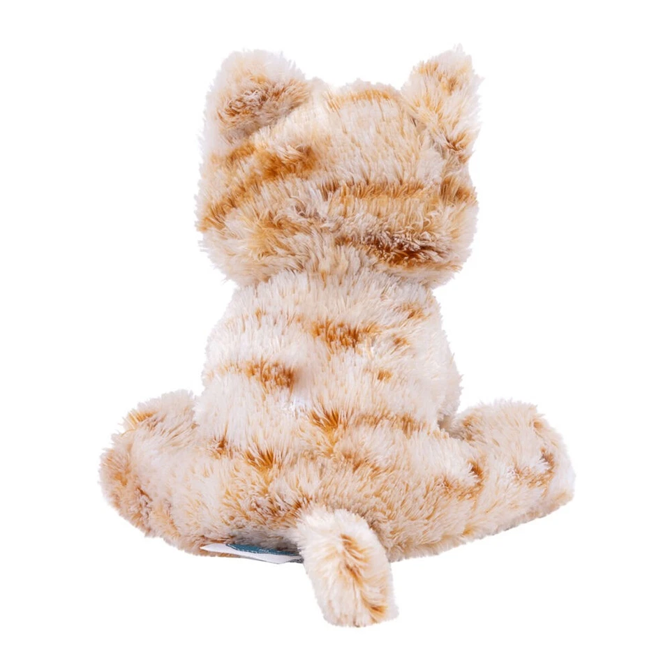 Mary Meyer Catsy Kitty Ginger Cat Kids Soft Plush Toy 10x15cm Orange/Cream - image 2 of 3