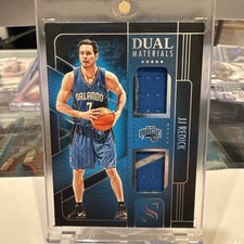 JJ Redick 2024-25 Panini Silhouette Dual Materials Game-Used Sick Patch 🔥MAGIC