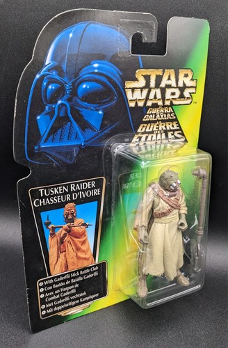 Star Wars Power of the Force POTF2 Tusken Raider Trilogo European w/French Tag - Picture 2 of 4