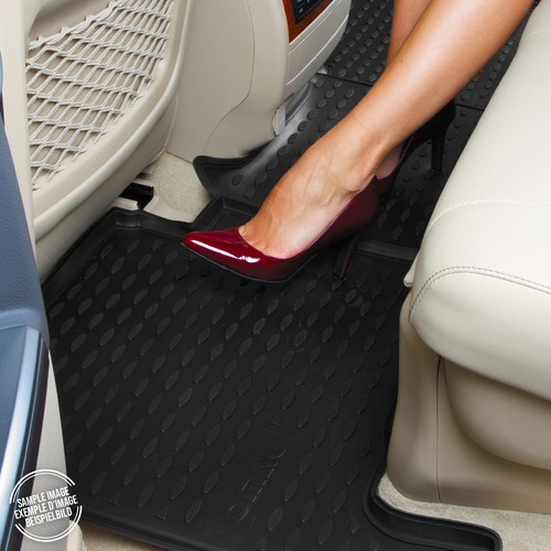 Tapetes OMAC delineador para Honda CR-V 2002-2006 negro tpe todo tipo de clima 4 piezas - Imagen 10 de 12