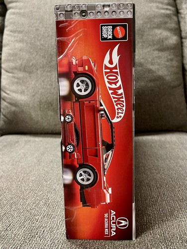 Juguete de construcción Mattel Brick Shop Hot Wheels Elite Series ’90 Acura NSX 🔥 - Imagen 6 de 6
