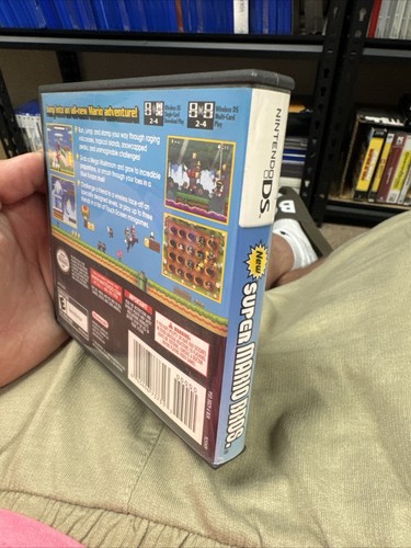New Super Mario Bros. (Nintendo DS, 2006) CIb testato tutte le schede reg - Foto 9 di 10