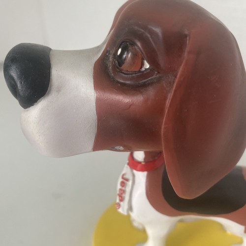 Jeep Compass Werbung Promo Wackelkopf Hund Beagle Hund mit gefedertem Schwanz - Bild 6 von 11