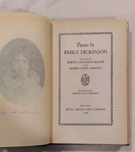 Poems By Emily Dickinson Edited By Martha Dickinson Bianchi 1948 - Picture 3 of 5