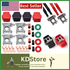 Heavy Duty Military Battery Connectors Set with Copper Lugs  Accessories
