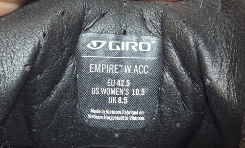 Giro Empire ACC W Women’s cycling shoes Size 10.5 Euro 43 - Picture 5 of 7