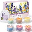 Aptliton Scented Candles Gifts Gift Set, 6 Filled Votive Candles for Christmas,