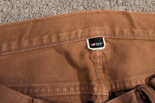 J.Crew 484 Slim Fit Brown Jeans Made in USA Men's 34x32 - Picture 6 of 8