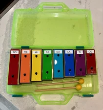 Metal resonator bells basic beats xylophone