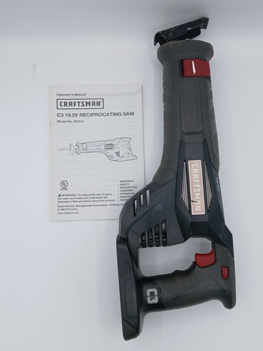Craftsman C3 19,2 V Säbelsäge Sägen alle Sägen Wand 5818.3 nur Werkzeug getestet