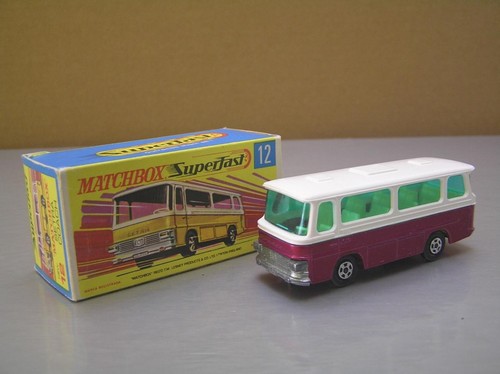 Matchbox Superfast MB12 Setra Coach made in England Mint in Box - Picture 4 of 12