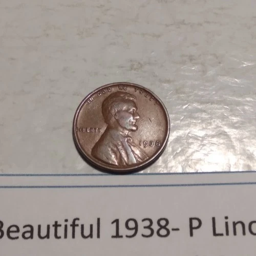 Lot #997 One Beautiful 1938-P Lincoln Wheat VG- Fine See Pictures & Description