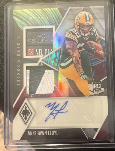 Marshawn Lloyd - Laundry Tag RPA 5/6 RC Packers - 2024 - RISING ROOKIES Phoenix - Picture 2 of 5