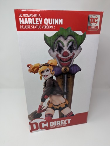 Harley Quinn DC Direct DC Comics Bombshells 13,5 Zoll Limited 5000 DLX Statue V2 - Bild 4 von 4