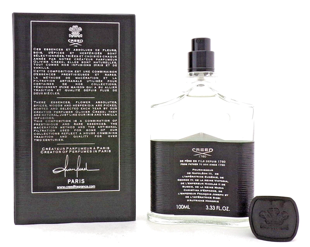Aventus by Creed 3.3 oz. 100 ml. EDP for Men New in Box NEW BATCH CODE F000387