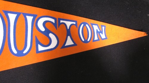 Houston Astros vintage Astrodome Large Souvenir Pennant~30"x 12" - Picture 4 of 6