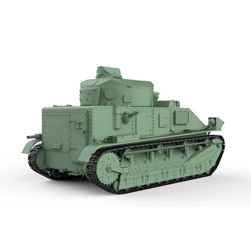 SSMODEL SS35578 1/35 Military Model British Vickers Mk.II Medium Tank 3D PRINT - Picture 3 of 5