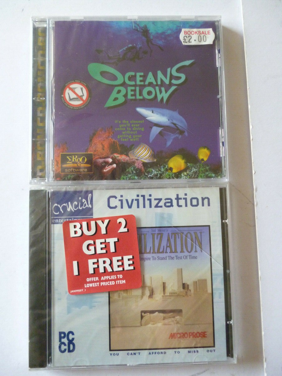 Lot x 12 PC CD-Rom Video Games + Software Discs For Windows