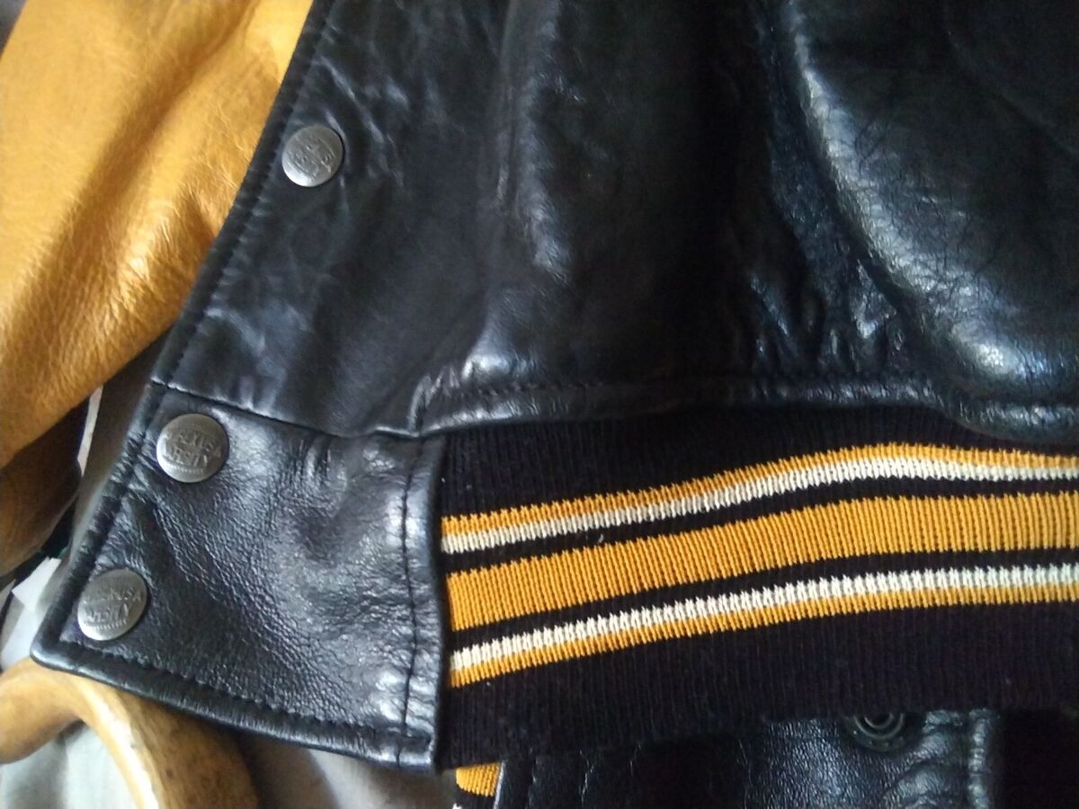 AVIREX LEATHER JACKET MENS SIZE 6XL XXXXXXL VINTAGE FLYERS AVIREX LEATHER JACKET MENS SIZE 6XL XXXXXXL VINTAGE FLYERS