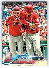 2018 Topps Series 2 Base # 381 Kole Calhoun - Los Angeles Angels
