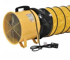 BLOWER / VENTILATOR with 32 Ft Ducting - 12" - 115V - 2 Speed - 2520/2931 CFM
