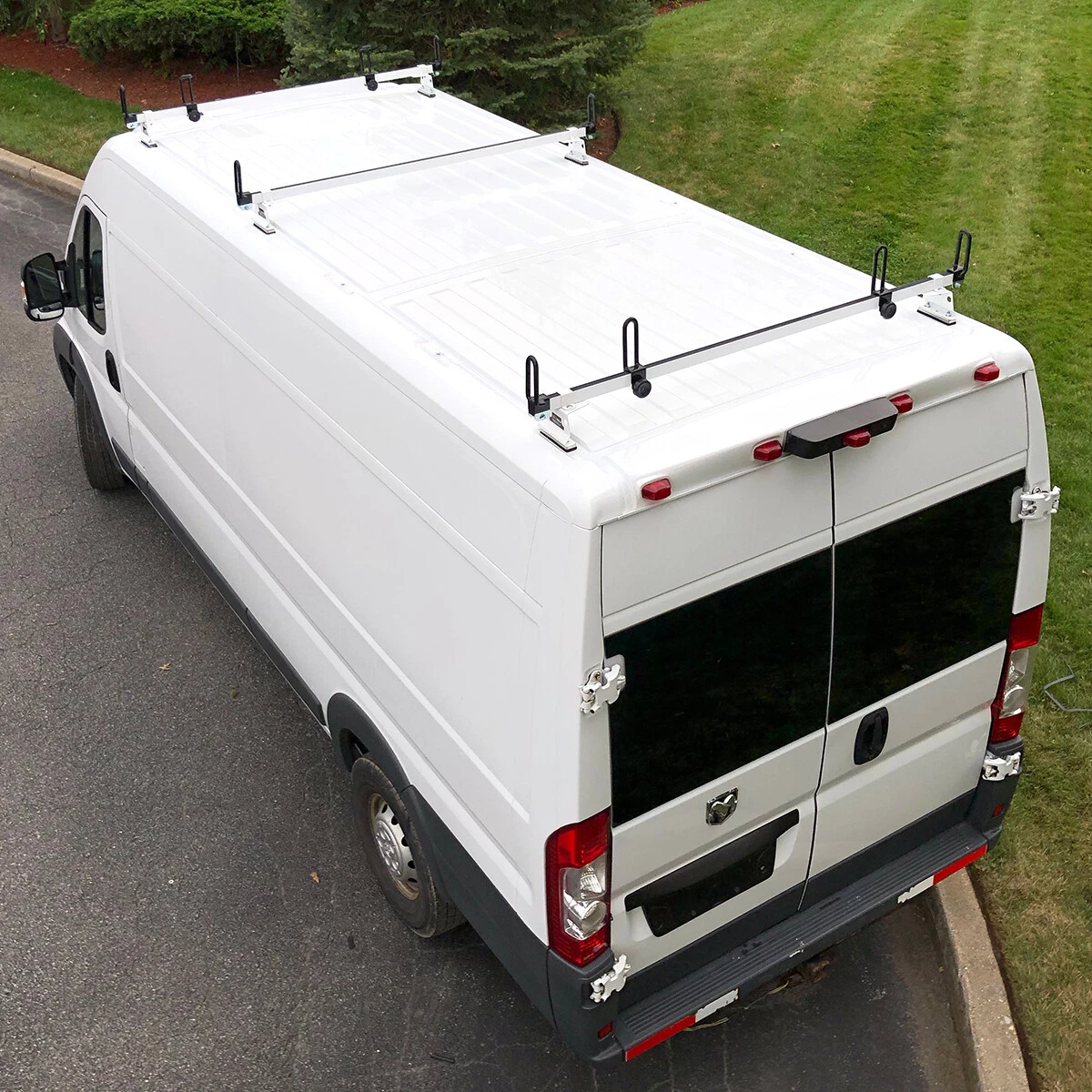 Heavy Duty 3 Bar ladder roof rack Fits RAM ProMaster High Roof all years