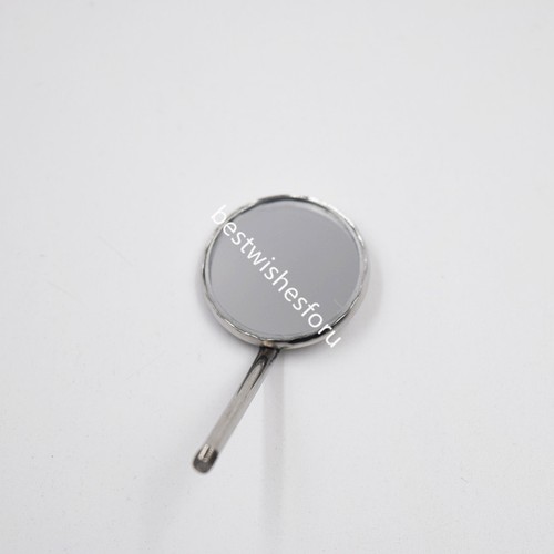 10 Pcs Dental Stainless Steel Mouth Mirrors 4# Odontoscope Plain Surface Reflect - Bild 4 von 12