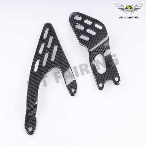 Placas de talón FT 2003 2004 2005 Yamaha YZF R6 - 100 % fibra de carbono - Imagen 4 de 7