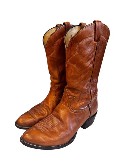 Tony Lama Cowboystiefel Herren Größe 10,5EEE Vintage-Stil 5084 El Paso TX Western - Bild 2 von 10