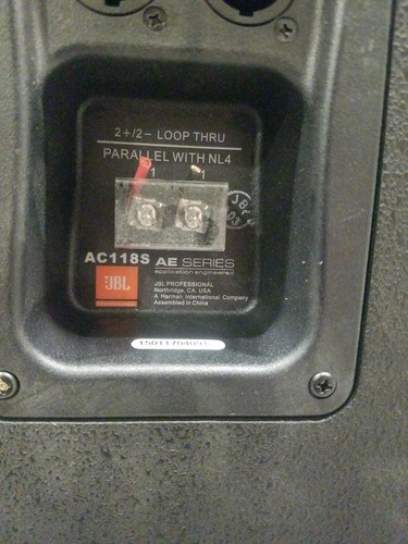 JBL AE series AC118S Subwoofer - Picture 2 of 4