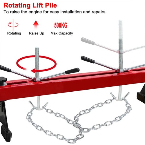 Engine Support Beam Max 500Kg Automotive Engine Beam Support Bar Lifting Motor - Picture 11 of 14
