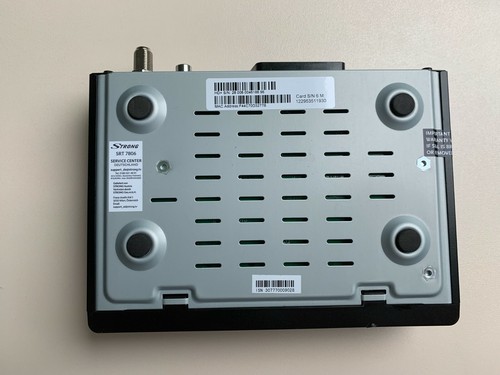 STRONG SRT 7806 Sat Receiver - Schwarz, Gebraucht, Gut zustand - Picture 8 of 10