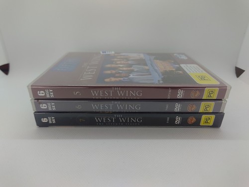 NEW X3 The West Wing ~ Complete Seasons 5,6,7 Fifth Sixth Seventh Sealed DVD - Picture 2 of 11