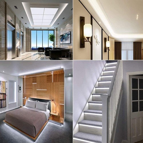 220V LED Strip Lights 3014 120LED/M Waterproof Tape Cabinet Kitchen Lamp UK Plug - Picture 11 of 15