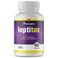 Leptitox Detox Formula Appetite Control Weight Loss Support 60 Capsules 
