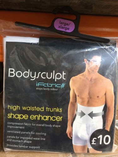 Bodysculpt HIGH WASTED BLACK BOXER Form Lift Herren - Bild 2 von 3