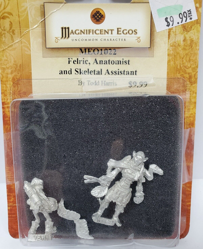 FELRIC, ANATOMISTA Y ASISTENTE ESQUELÉTICO Magníficos Egos Miniaturas MEO1022 D&D - Imagen 2 de 4