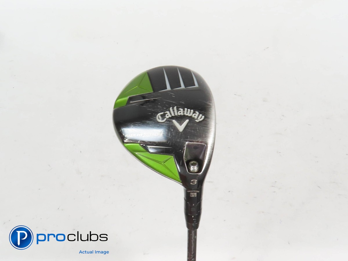 Callaway RAZR Fit 3 Wood Stiff Graphite Shaft Callaway Grip Callaway RAZR Fit 3 Wood Stiff Graphite Shaft Callaway Grip
