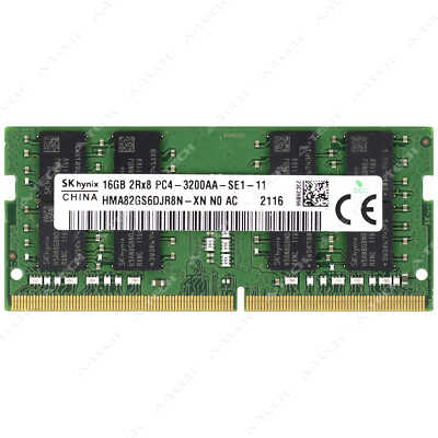 Dell 16GB DDR4-3200 SODIMM SNPWTHG4C/16G AA937596 WTHG4 0WTHG4