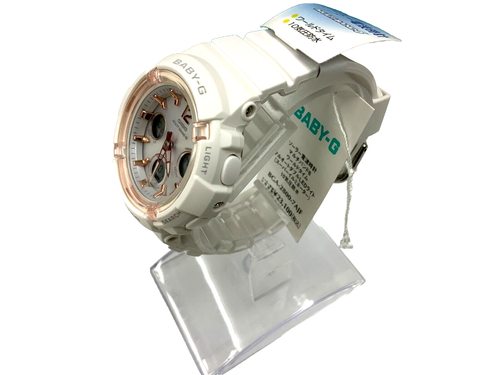 Reloj CASIO BABY-G Radio Solar BGA-2800-7AJF Damas Brújula Blanca - Imagen 4 de 11