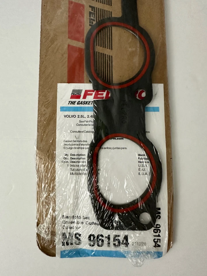 Junta de colector de admisión Fel-Pro MS96154 para Volvo V70 1999-2007 2,4 L y más NUEVO Foto 2 de 3