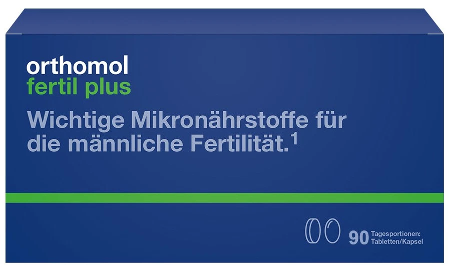 ORTHOMOL Fertil plus, 90 Tagesportionen Tabletten Kapseln, ,PZN 2166756