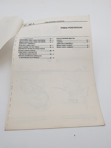 Manuale officina Alfa Romeo Alfa nuova 33 sistema antibloccaggio ABS notiziario. - Foto 4 di 24