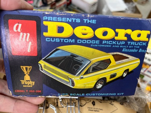 AMT t252 Dodge Deora Custom pickup truck vintage KIT 1/25 McM Niob - Picture 4 of 5