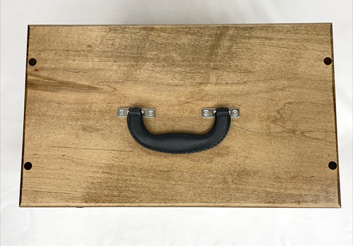 Custom Artisan Handcrafted Wood Singer Featherweight Sewing Machine Case 221 222 - Picture 16 of 20