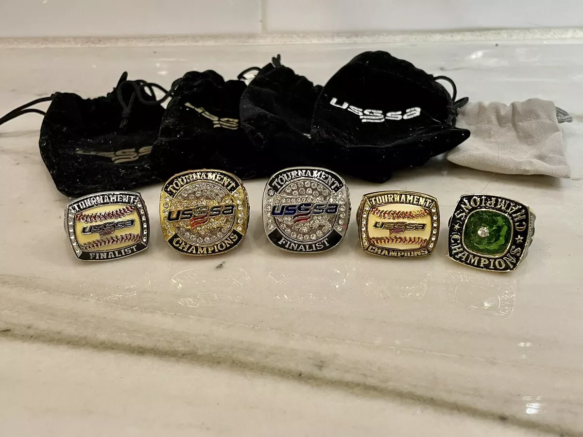 Baseball tournament rings clearance