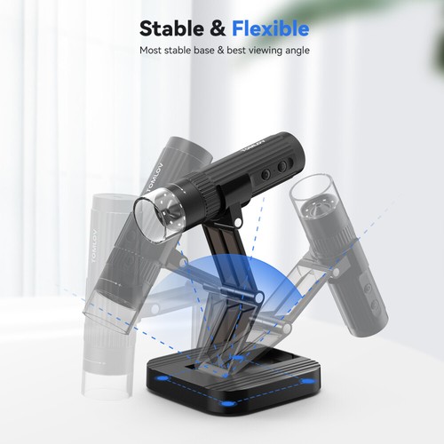 TOMLOV Wireless Digital WiFi Microscope 1000X Mini Coin Magnifier Scope Camera - Picture 7 of 7